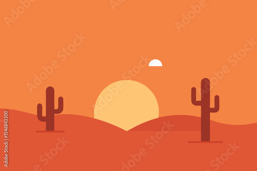 vector illustration of a cactus