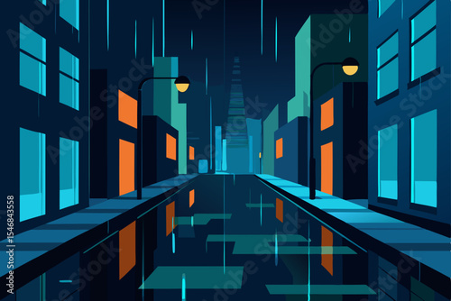 night city in the city