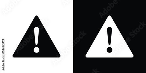 Risk icon of a flat style vector