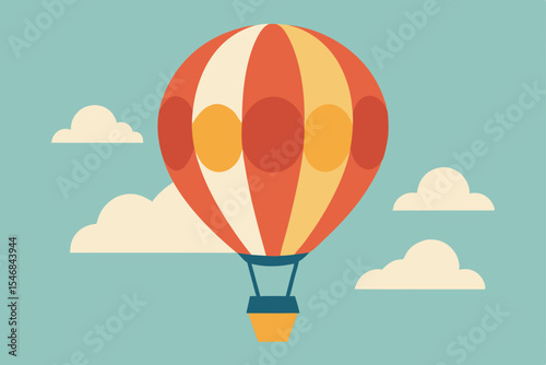 hot air balloon in sky