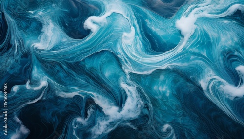 oceanic marble backdrop