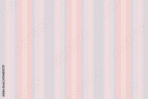 L-shirt texture seamless textile, plain fabric vertical lines. Sertical vector pattern background stripe in light and misty rose colors.