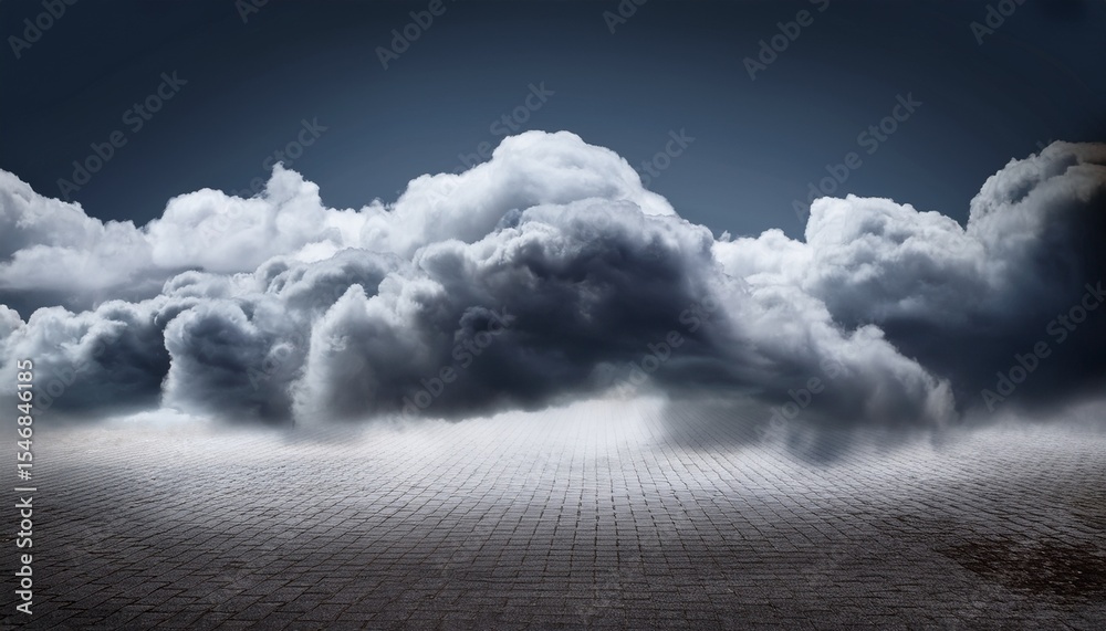 Obraz premium dark cloud transparent background
