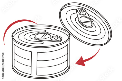Canned Food Tin Icon