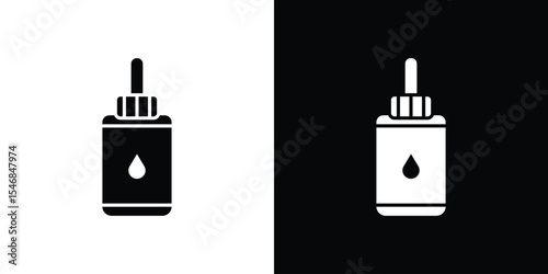 Serum icon of a flat style vector