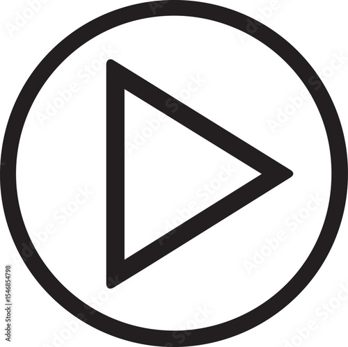 video play icon, 