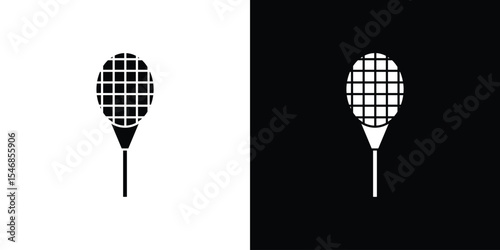 Tennis icon of a flat style vector