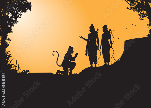 Rama Lakshmana Hanuman