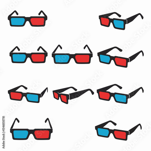 3d glasses eyewear movie entertainment optical items