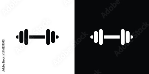 Training icon of a flat style vector