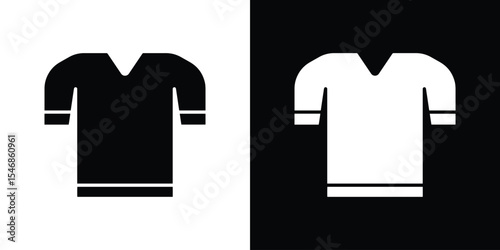 Tshirt icon of a flat style vector