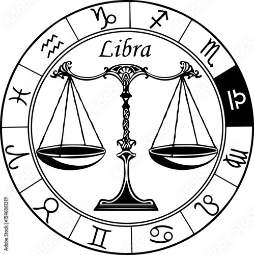 Libra SVG Design