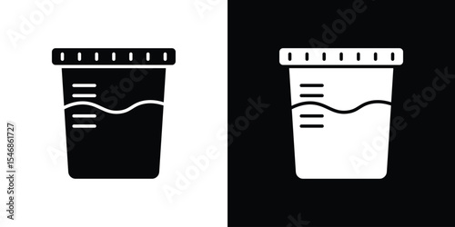 Urine icon of a flat style vector