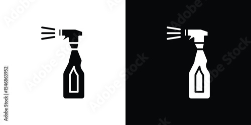 Water spray icon of a flat style vector