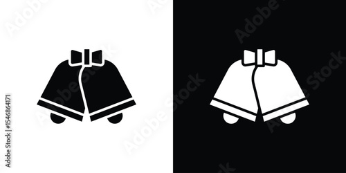 Wedding Bells icon of a flat style vector