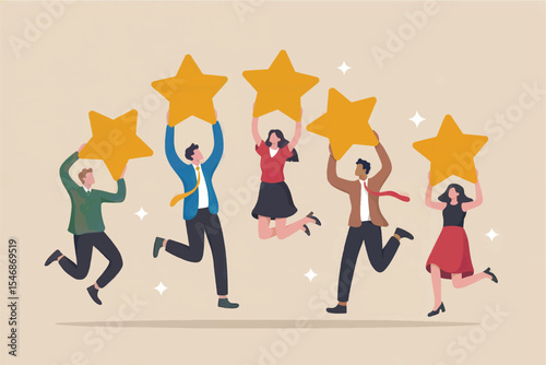 vector illustration of a dancing girl