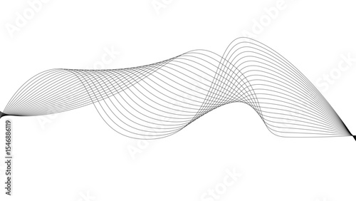 pattern background wavy strings and threads flowy art abstract sound or windy waves black elegant artsy tangle	