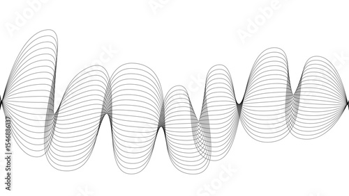 pattern background wavy strings and threads flowy art abstract sound or windy waves black elegant artsy tangle	