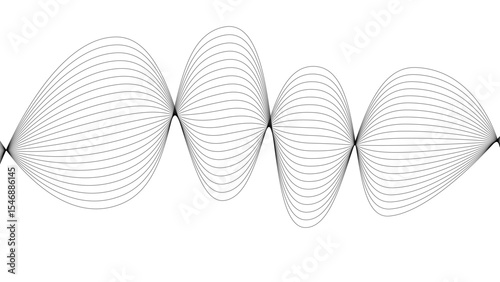 pattern background wavy strings and threads flowy art abstract sound or windy waves black elegant artsy tangle	
