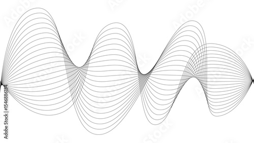 pattern background wavy strings and threads flowy art abstract sound or windy waves black elegant artsy tangle	