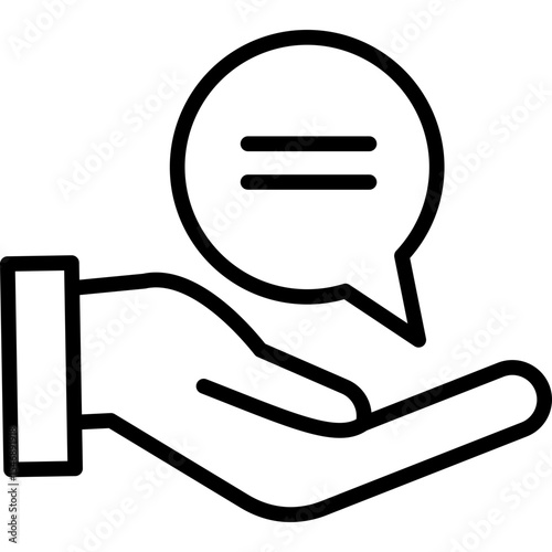 Advice line icon