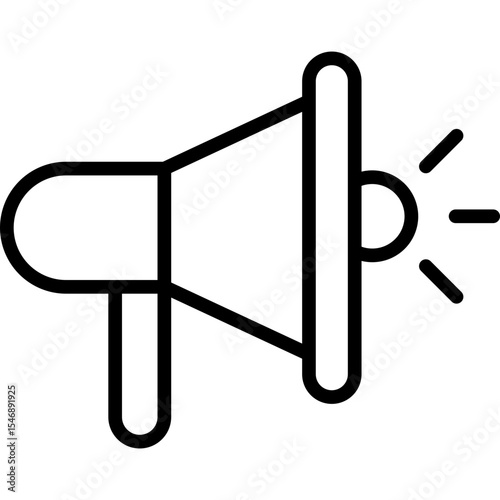 Marketing line icon