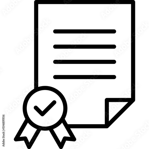 Standard line icon