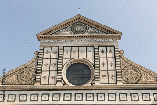 Exterior of the Basilica of Santa Maria Novella