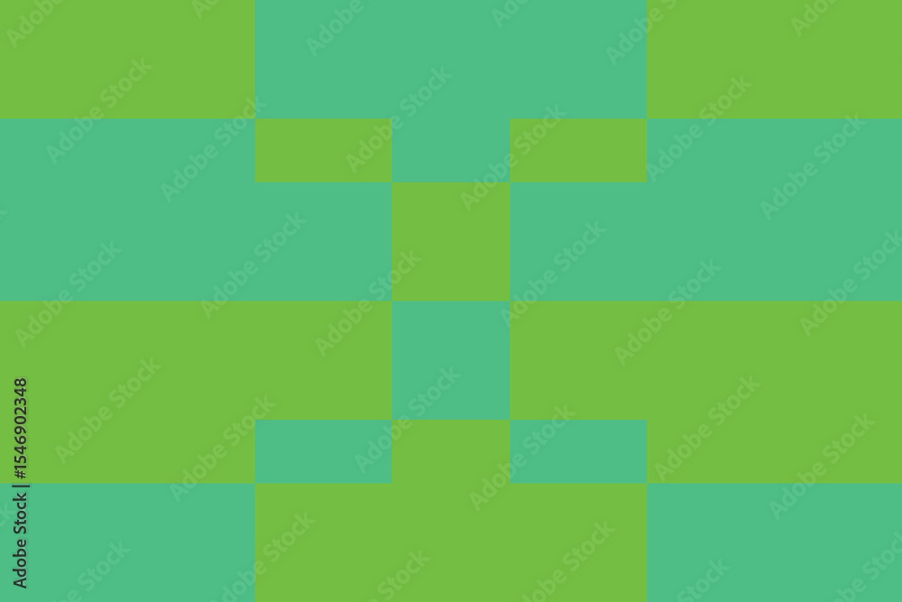 Obraz premium Rectangle and Square Shapes and Designs Green Colors Geometric Pattern Abstract Background Geometric Background
