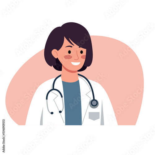 illustration of a doctor