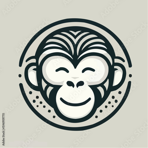 alternative digital art of a funny monkey 27