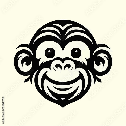 alternative digital art of a funny monkey 22