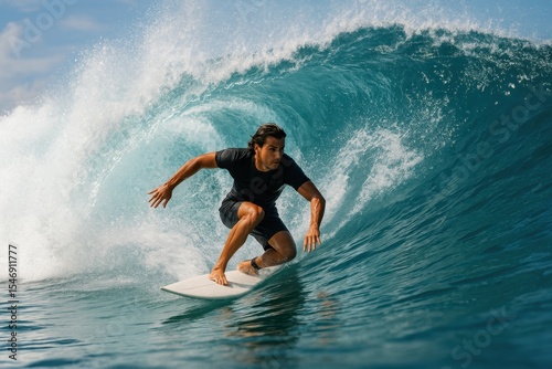 Professional surfing excellence showcasing water sports mastery and ocean athletic performance