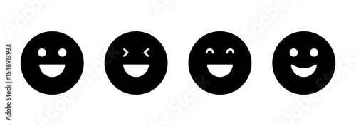 Smile icon vector. smile emoticon icon. feedback sign and symbol