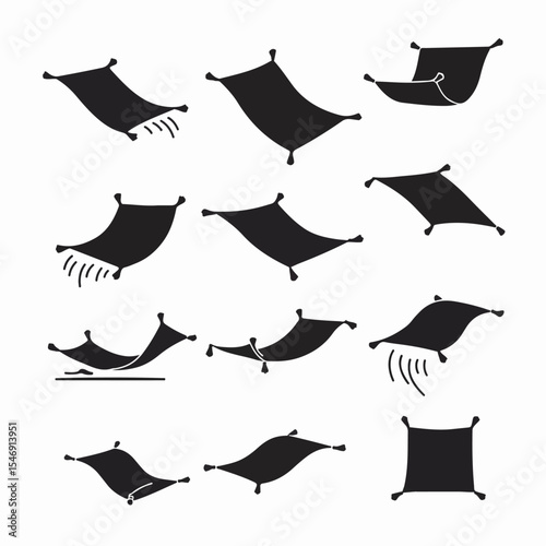 Magic carpets flying rug fantasy fairytale