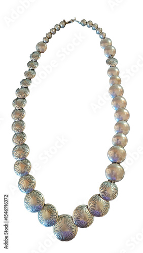 native american sterling silver choker