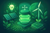 Quantum technology revolution with sustainable computing and next-generation green data processing
