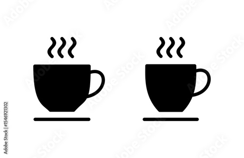 coffee cup icon vector illustration. cup a coffee sign and symbol