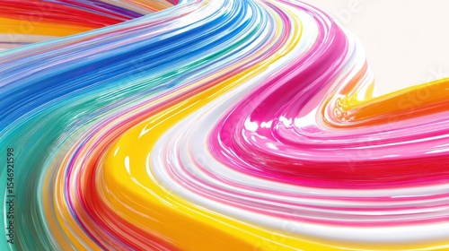 Vivid abstract background with a swirling colorful pattern