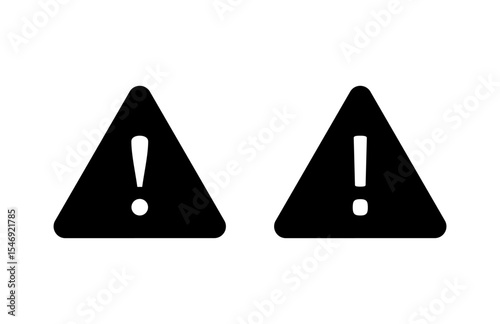 Danger icon vector illustration. attention sign and symbol. Hazard warning attention sign