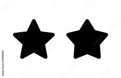 Star Icon vector illustration. rating sign and symbol. favourite star icon