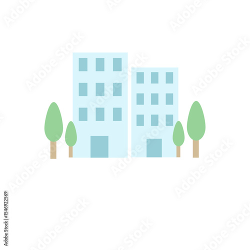 ビルのイラスト