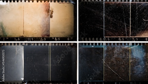 vintage film scan texture pack grunge overlays with dust and scratches