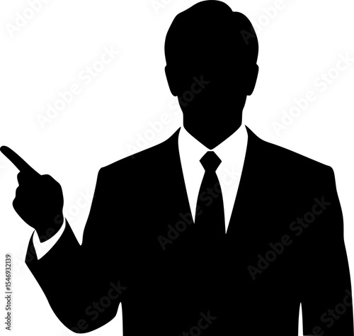 Teacher's Day Silhouette Vector Illustration
