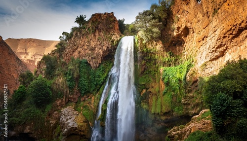 kefrida cascade in bejaia algeria
