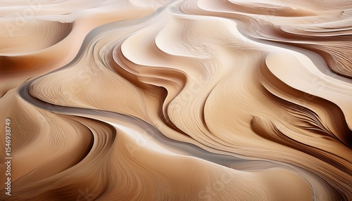 a graphic resource of water flowing through a natural formation of lightly colored sand wallpaper