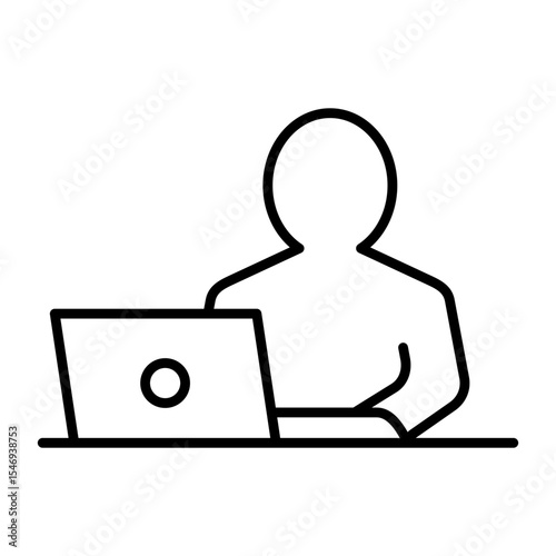 work laptop icon