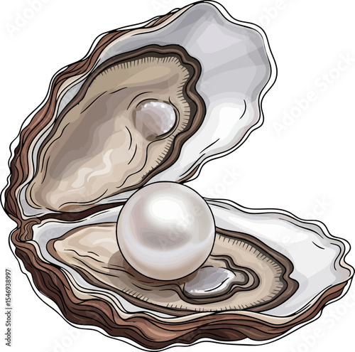 A Single Pearl in an Oyster