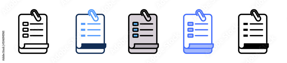 Sticky Note multiple icon Sticky Note multiple icon