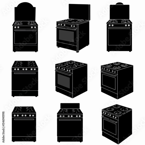 Range oven appliance kitchen equipment